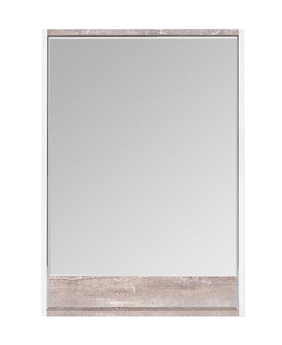 Зеркало-шкаф AQUATON Капри 60 бетон пайн