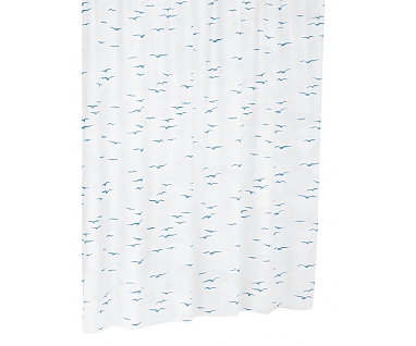 Штора для ванной Ridder Sylt 32313 голубой, 180x200