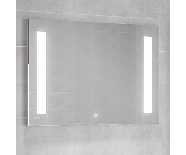 Зеркало Cersanit LED 020  base 80, с подсветкой, сенсор на зеркале