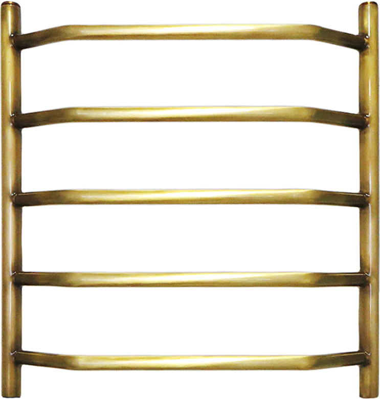 Полотенцесушитель водяной Domoterm Лаура П5 50x70, античная бронза