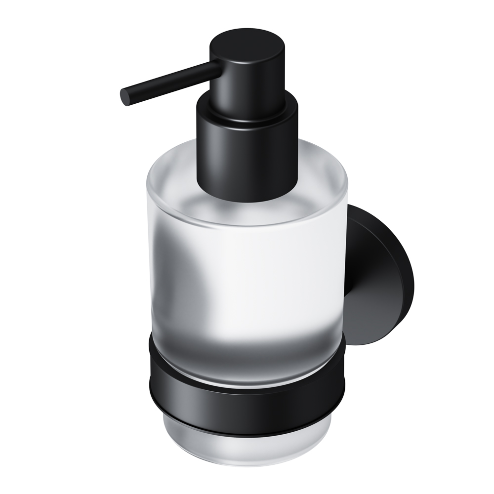 Диспенсер Am.Pm X-Joy A85A36922 стеклянный для жидкого мыла, черный