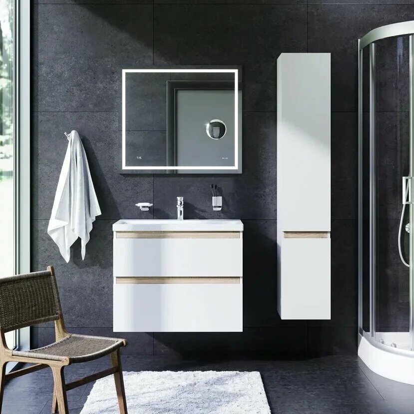 Мебель для ванной AM.PM X-Joy 80, подвесная, белый глянец