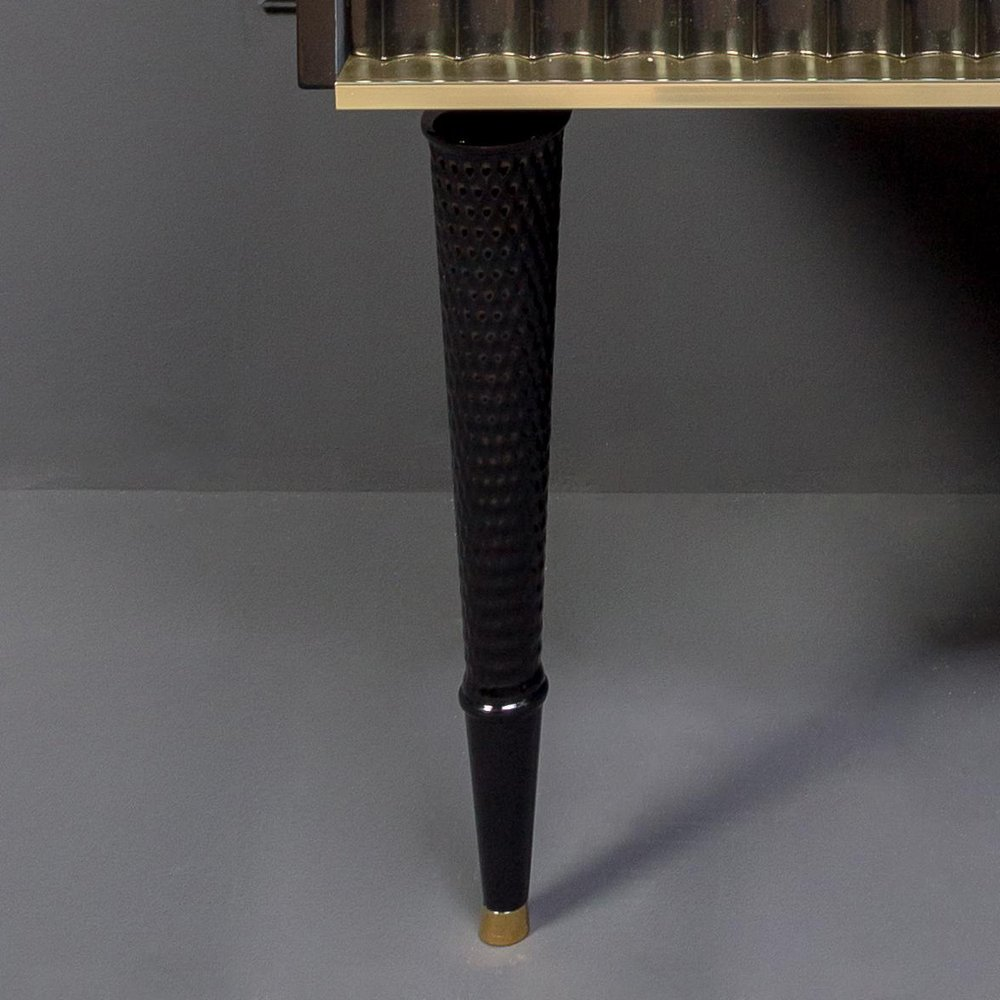 Ножки для мебели Armadi Art Vallessi Avangarde Denti 35 см, черные, 2 шт.