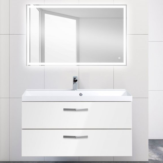 Мебель для ванной BelBagno Aurora 100 bianco opaco