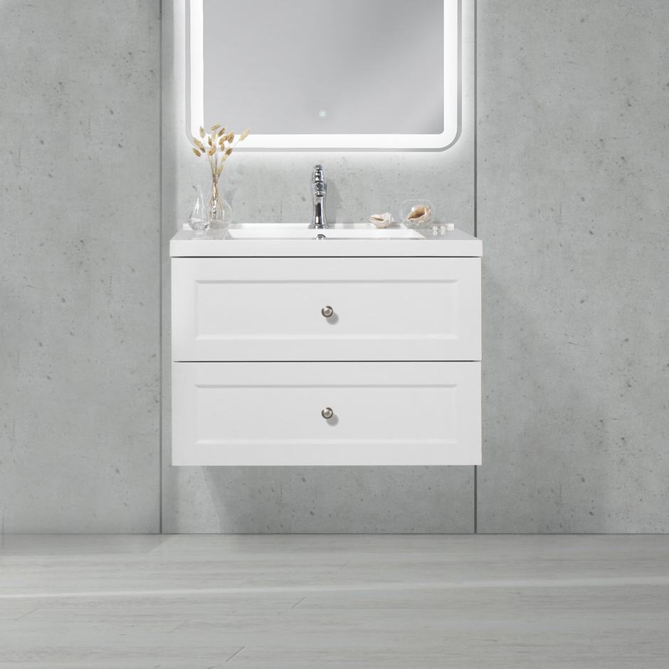 Тумба для комплекта BelBagno Dublin 75 bianco lucido