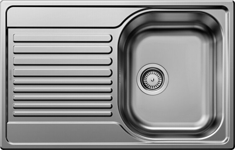Мойка кухонная Blanco Tipo 45 S Compact сталь декор
