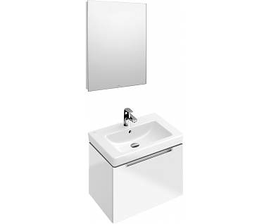 Мебель для ванной Villeroy &amp; Boch Subway 2.0 65 glossy white