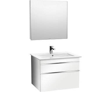 Мебель для ванной Villeroy &amp; Boch Venticello 80 A92501 glossy white