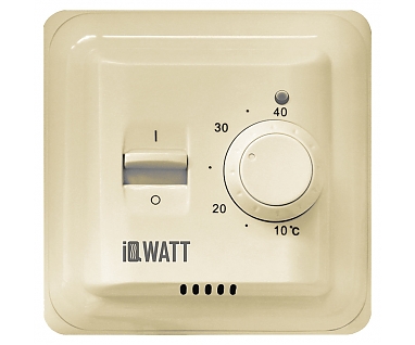 Терморегулятор IQ Watt Thermostat M слоновая кость