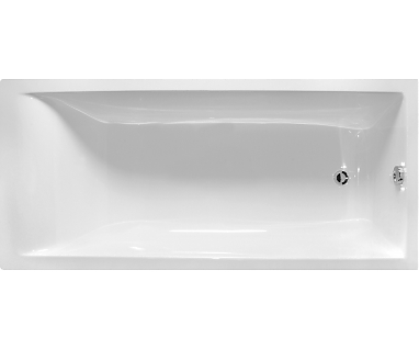 Ванна из искусственного камня Astra-Form Нейт 160х70, белая