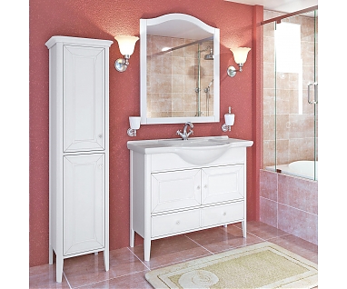 Мебель для ванной Timo Aurora 105 M-VR bianco