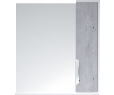 Зеркало-шкаф Corozo Чикаго 65 R, бетон