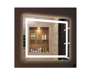 Зеркало Relisan  DORIS 800х600 с подсветкой