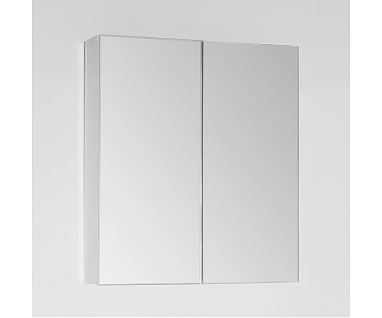 Зеркало-шкаф Style Line Амарант 60 белый