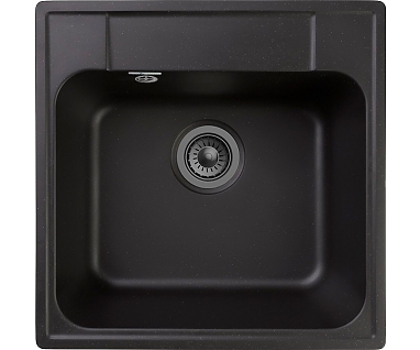 Мойка кухонная GranFest Quarz GF-Z48 черная