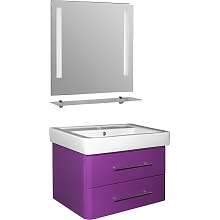 Мебель для ванной Mixline Ницца 80 фиолет
