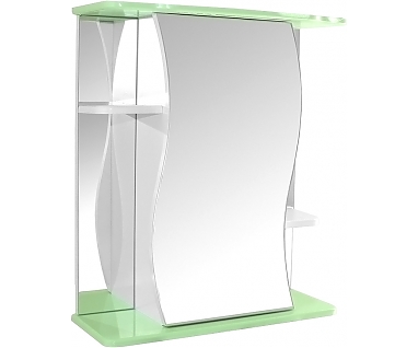 Зеркало-шкаф Mixline Венеция 60 зеленое