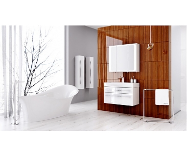 Мебель для ванной Aqwella 5 stars Milan 100 подвесная с ящиками