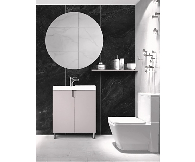 Мебель для ванной комнаты Belux Кадис 70 Н70 Opale лиловая матовая