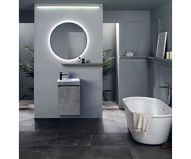 Мебель для ванной комнаты Belux Мини 40 НП40 бетон Чикаго