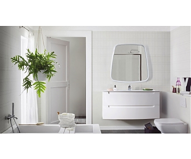 Мебель для ванной комнаты Belux Бари 120 НП120-02 белая