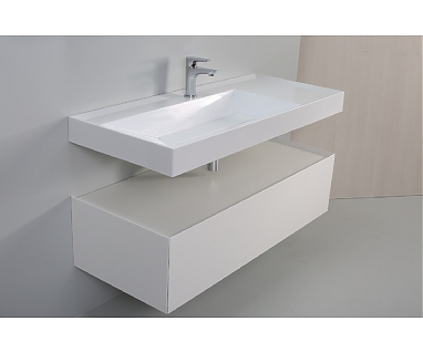 Мебель для ванной Belux Триумф 120 НП120-01 белая глянцевая