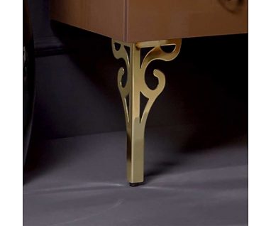 Ножка для мебели Armadi Art NeoArt Ajur 30 см, золото, 2 шт