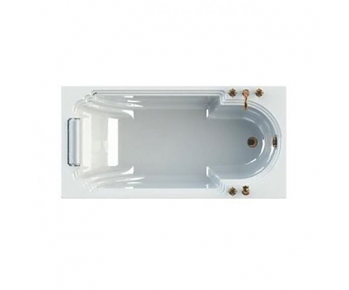 Акриловая ванна Радомир (Fra Grande) Анабель 170х85 с каркасом (комплектация бронза)
