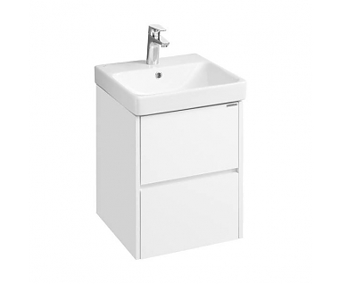 Мебель для ванной AQUATON Сканди 45 белый матовый, белый глянец