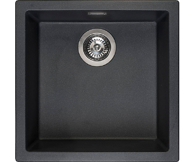 Мойка кухонная Reginox Amsterdam 40 Black Silvery 3,5" (R32312)