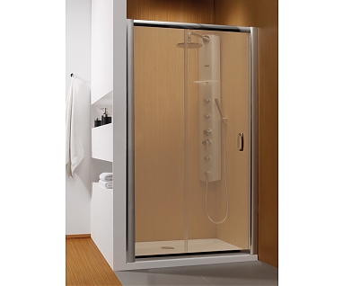 Душевая дверь в нишу Radaway Premium Plus DWJ 140 коричневое стекло