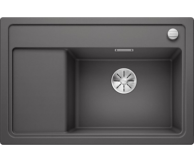 Мойка кухонная Blanco Zenar XL 6S Compact 523707 темная скала, правая