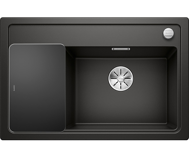 Мойка кухонная Blanco Zenar XL 6S Compact 526050 черная, правая