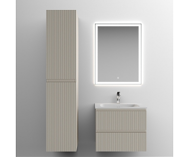 Мебель для ванной SANCOS Snob T 60 подвесная, 2 ящика, Beige Sof