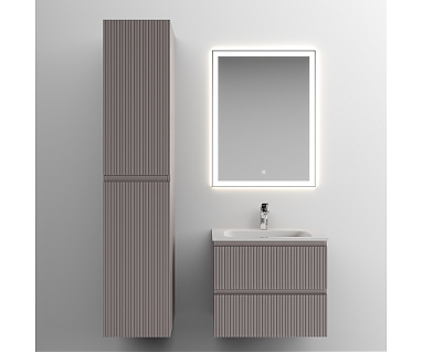 Мебель для ванной SANCOS Snob T 60 подвесная, 2 ящика, Doha Soft