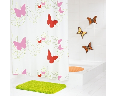 Штора для ванной Ridder Butterflies 32606