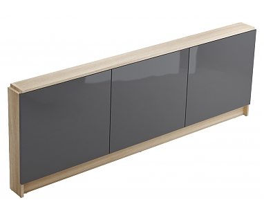 Экран Cersanit Smart серый, 170 см