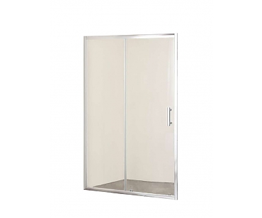 Душевая дверь Taliente 110x195 TA-110-1CP, стекло прозрачное, профиль глянцевый хром