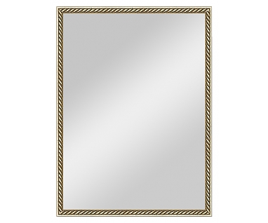 Зеркало Evoform Definite BY 0651 58x78 см витая латунь