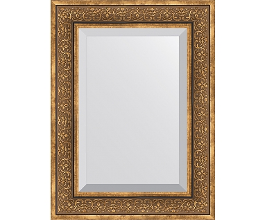 Зеркало Evoform Exclusive BY 3396 59x79 см вензель бронзовый