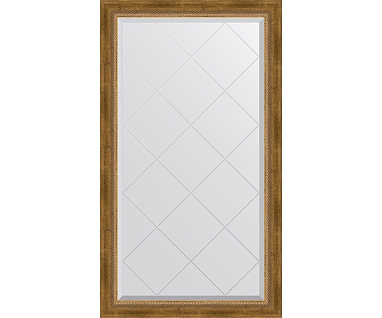 Зеркало Evoform Exclusive-G BY 4219 73x128 см состаренная бронза с плетением