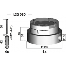 База для установки напольного смесителя Paffoni Light LIG030
