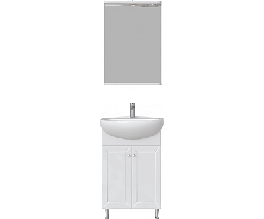 Мебель для ванной комнаты Sanstar Бриз 55, б/ящ, белый