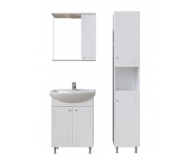 Мебель для ванной комнаты Sanstar Июнь 60, б/ящ, белый