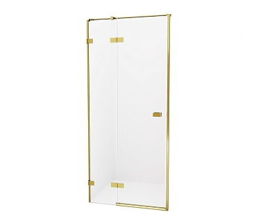 Душевая дверь New Trendy AVEXA Copper brushed EXK-1718 100x200 брашированное золото