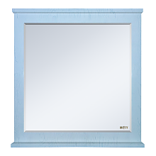 Зеркало Misty Марта 80 голубое матовое фактурное