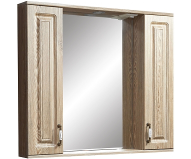 Зеркало-шкаф Stella Polar Кармела 90/С карпатская ель