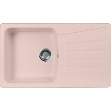 Мойка кухонная AquaGranitEx M-12 розовая