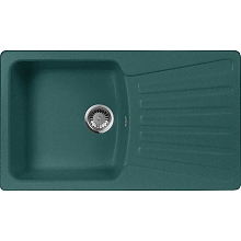 Мойка кухонная AquaGranitEx M-12 зеленая