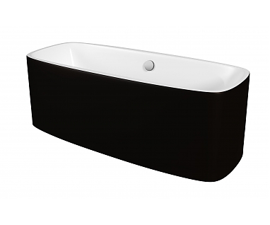 Акриловая ванна GROSSMAN GR-2901 отдельностоящая Black 75x170x58  